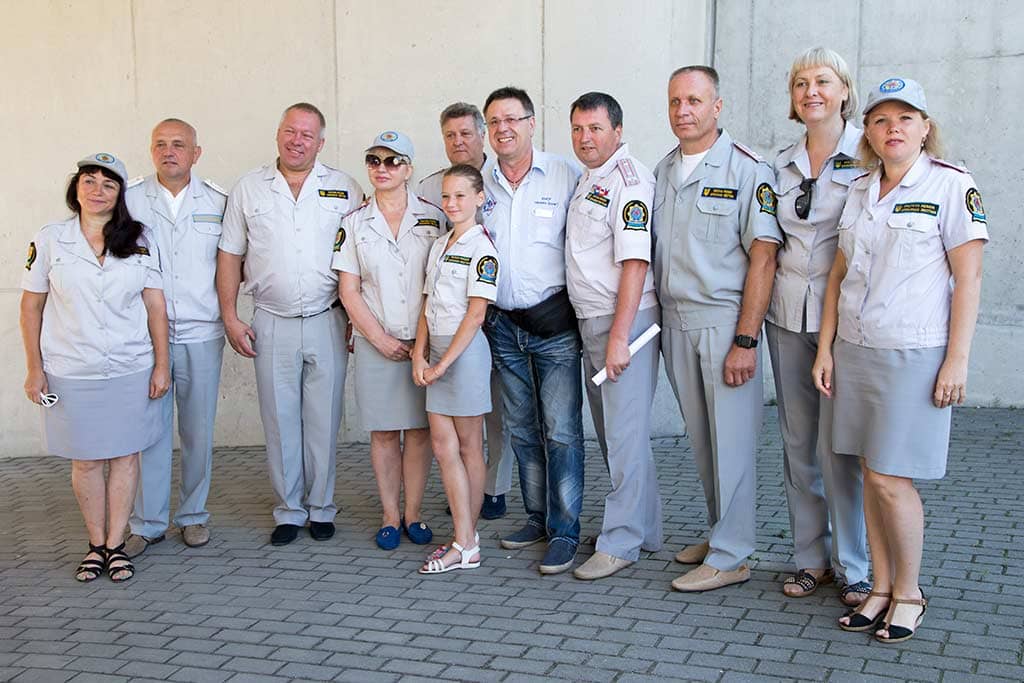 Ankunft bei der Sternfahrt 2016