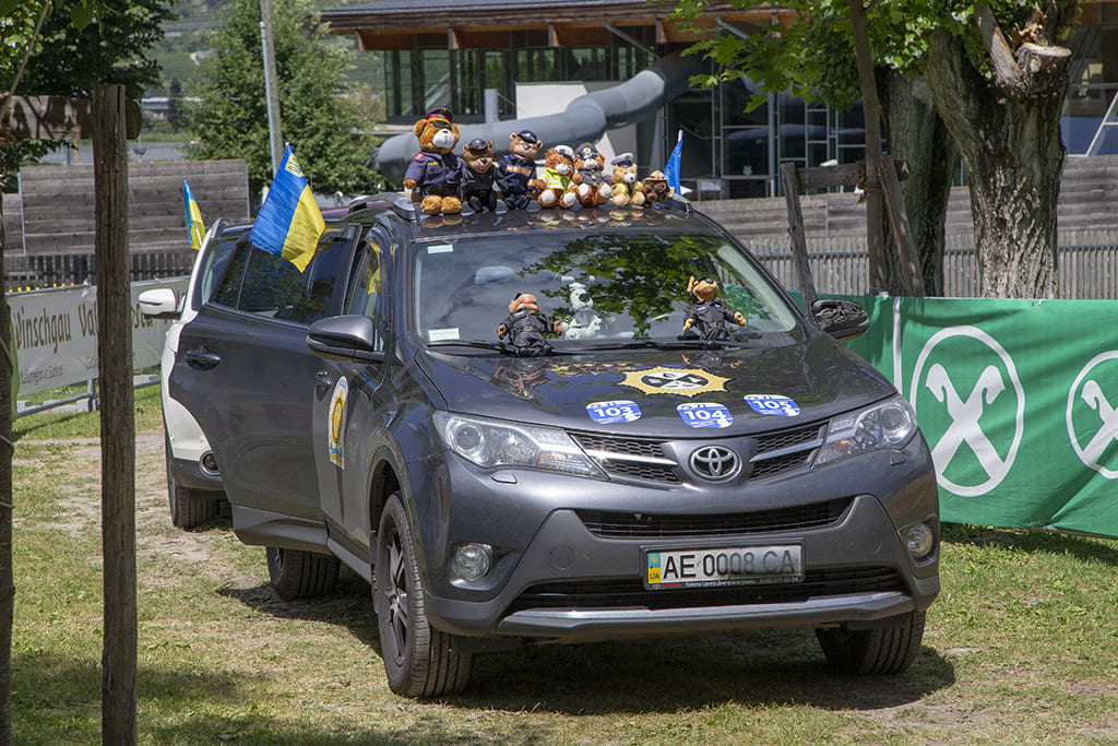 Ankunft bei der Sternfahrt 2018